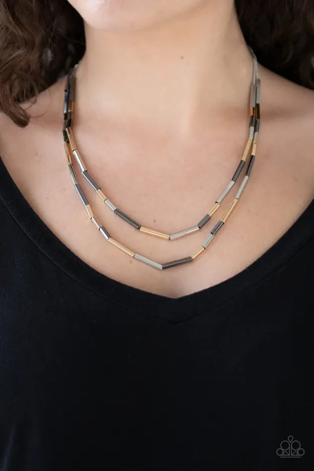 Necklaces Paparazzi Accessories A Pipe Dream Multi Necklace Jewelry by Bretta