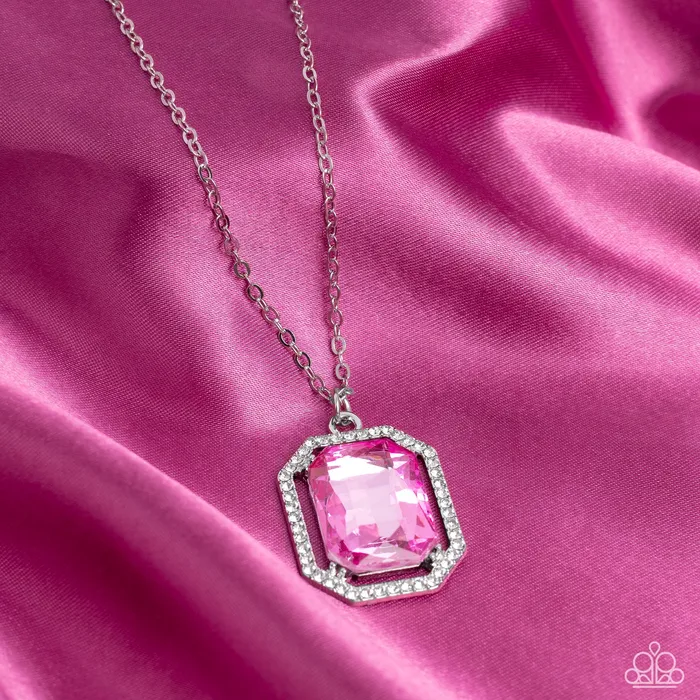Necklaces Paparazzi Accessories Galloping Gala Pink Necklace Jewelry by Bretta