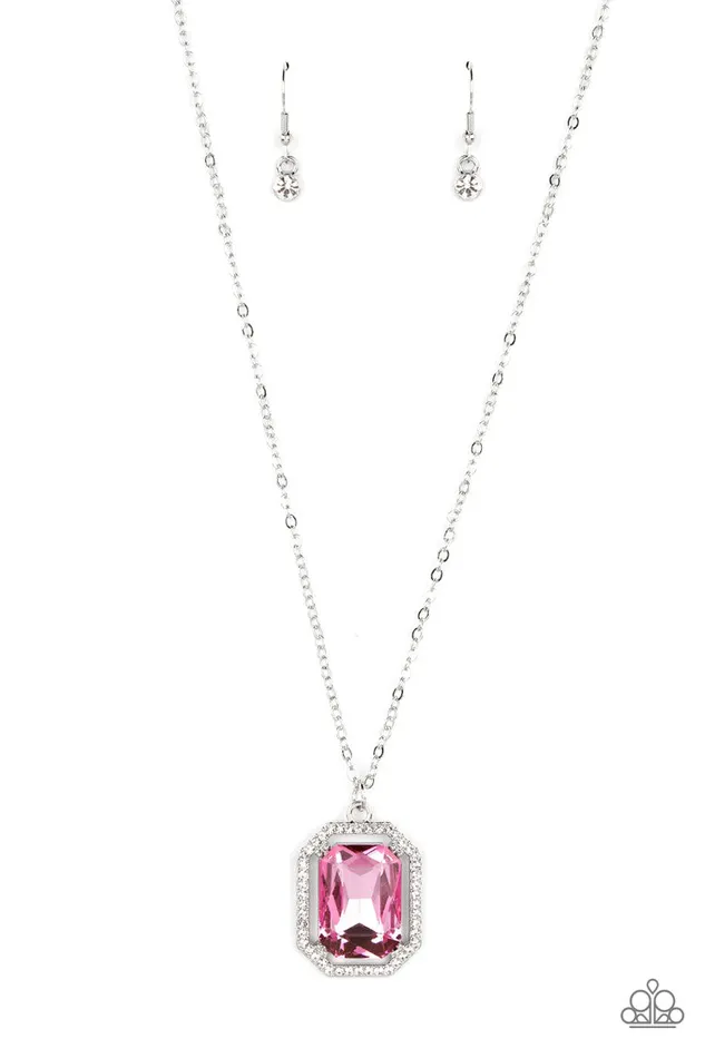 Necklaces Paparazzi Accessories Galloping Gala Pink Necklace Jewelry by Bretta