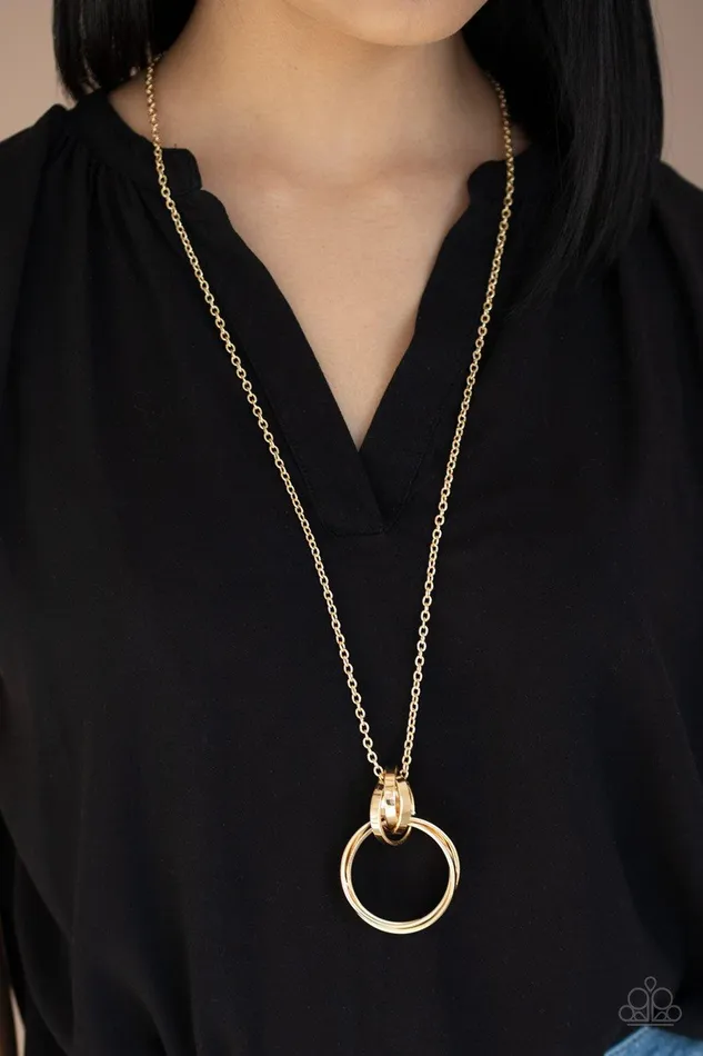 Necklaces Paparazzi Accessories Innovated Idol Gold Necklace Jewelry by Bretta