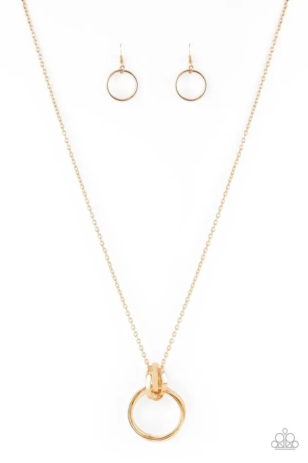 Necklaces Paparazzi Accessories Innovated Idol Gold Necklace Jewelry by Bretta