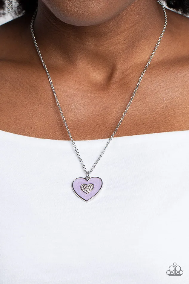 Necklaces Paparazzi Accessories So This Is Love Purple Necklace Jewelry by Bretta Necklaces Paparazzi Accessories So This Is Love Purple Necklace Jewelry by Bretta