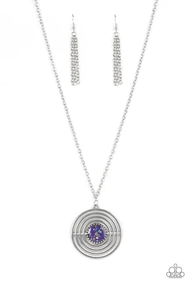 Necklaces Paparazzi Accessories Targeted Tranquility Purple Necklace Jewelry by Bretta