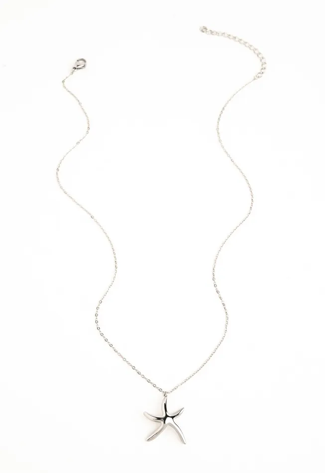 Necklaces Starfish Project Starfish Necklace in Sterling Silver Give Freedom to Women