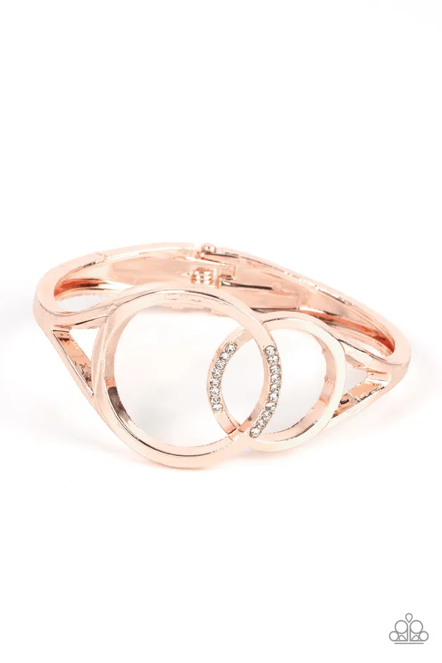 Paparazzi Accessories Bracelets Scope of Expertise Rose Gold Bracelet Jewelry by Bretta
