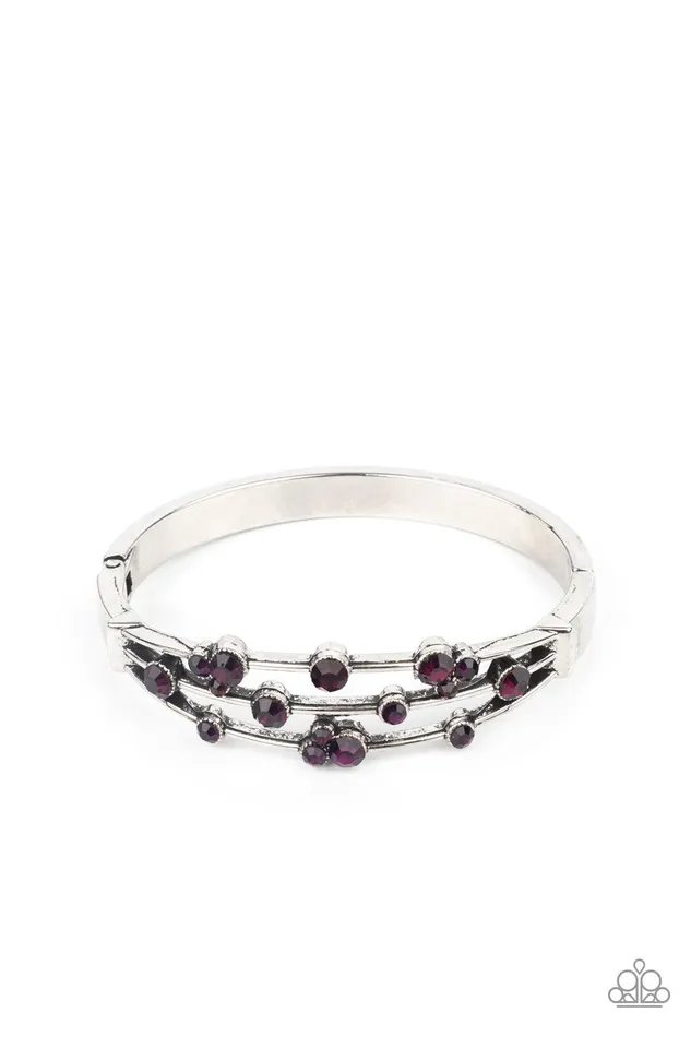 Paparazzi Accessories Cosmic Candescence Purple Bracelet Jewelry by Bretta Bracelets