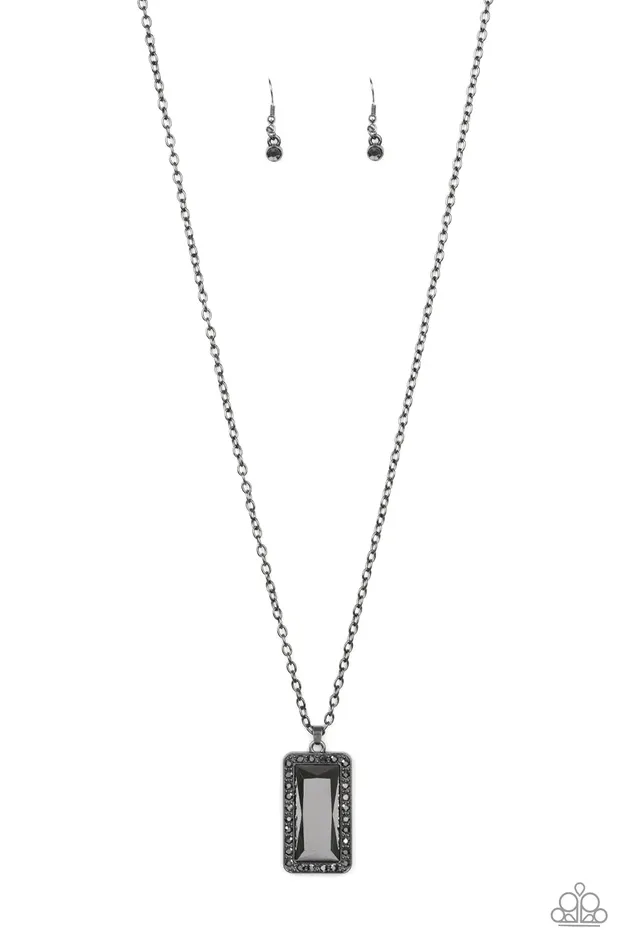 Paparazzi Accessories Necklaces Bada BLING Bada Boom Black Necklace Jewelry by Bretta