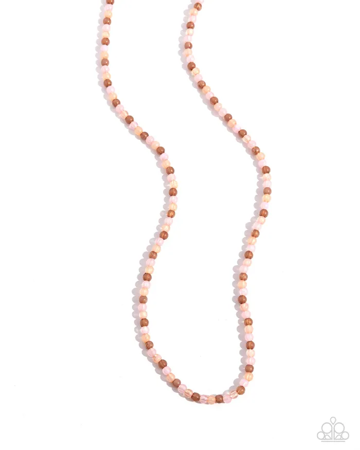 Paparazzi Accessories Necklaces Beaded Belonging Pink Necklace Jewelry by Bretta