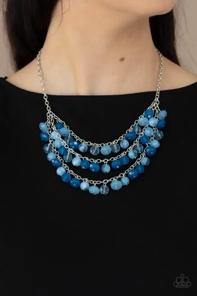 Paparazzi Accessories Necklaces Fairytale Timelessness Blue Necklace Jewelry By Bretta Paparazzi Accessories Necklaces Fairytale Timelessness Blue Necklace Jewelry By Bretta