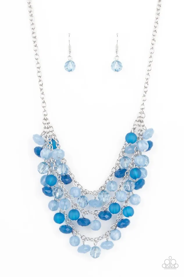 Paparazzi Accessories Necklaces Fairytale Timelessness Blue Necklace Jewelry By Bretta