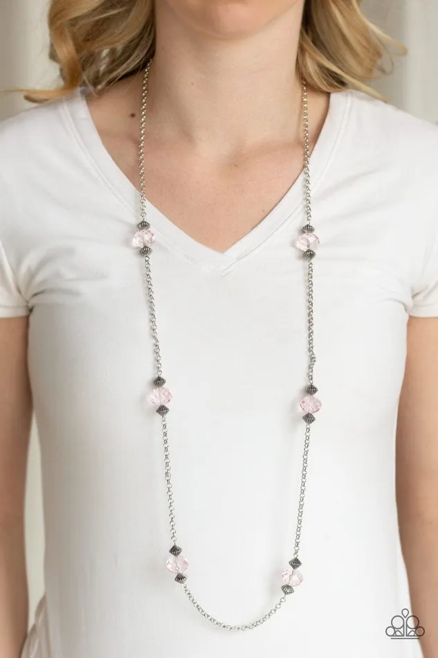 Paparazzi Accessories Necklaces Season of Sparkle Pink Necklace Jewelry by Bretta