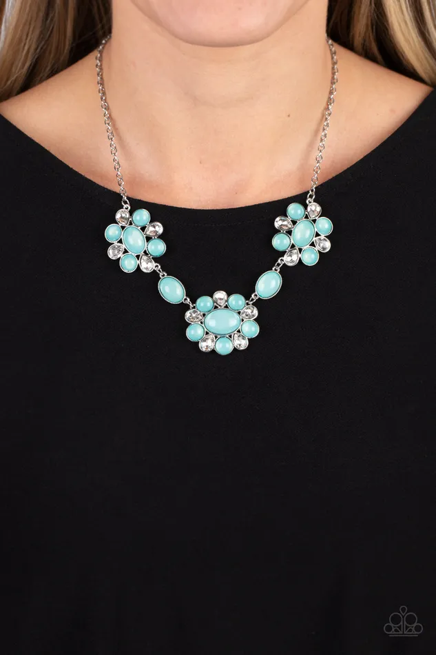 Paparazzi Accessories Necklaces Your Chariot Awaits Blue Necklace Jewelry by Bretta Paparazzi Accessories Necklaces Your Chariot Awaits Blue Necklace Jewelry by Bretta