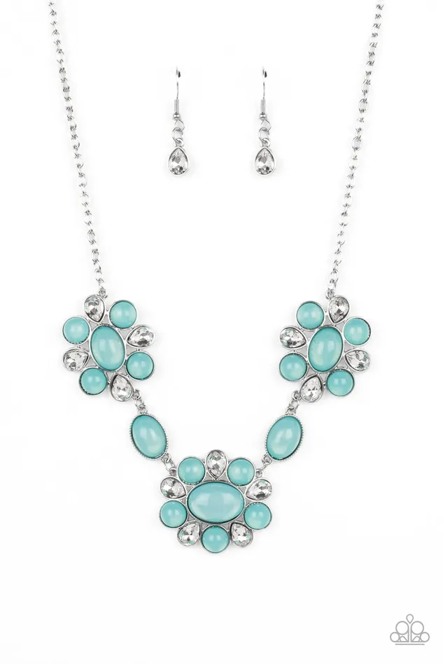 Paparazzi Accessories Necklaces Your Chariot Awaits Blue Necklace Jewelry by Bretta