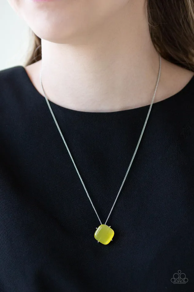 You GLOW Girl Yellow Necklace Jewelry By Bretta Paparazzi Accessories Necklaces