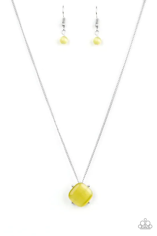 You GLOW Girl Yellow Necklace Jewelry By Bretta Paparazzi Accessories Necklaces
