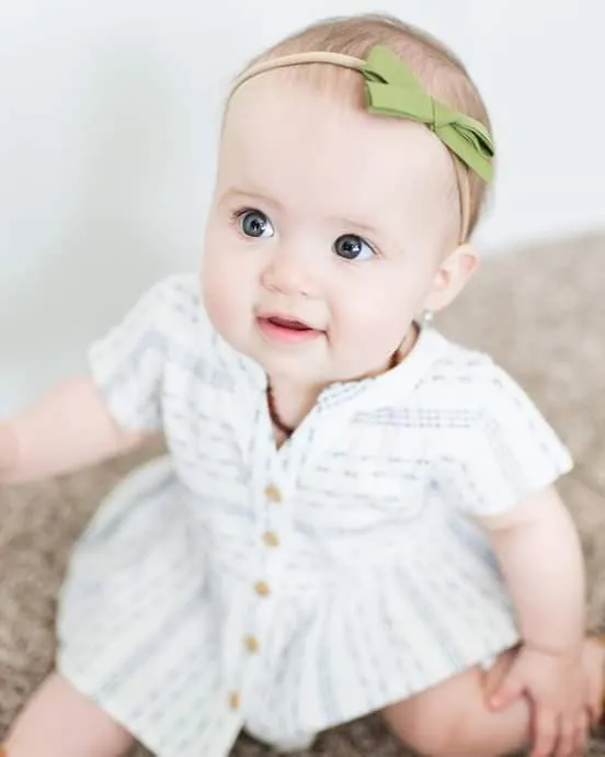 Amber Teething Necklace for Teething Babies and Toddlers Light Cherry Cherished Moments Jewelry Necklaces