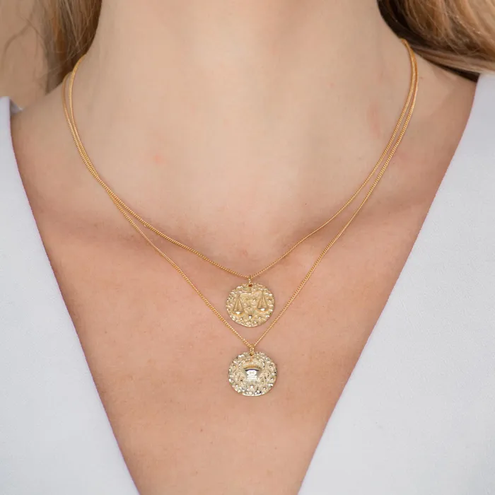 Camile Stone Necklaces Cancer Star Sign Necklace