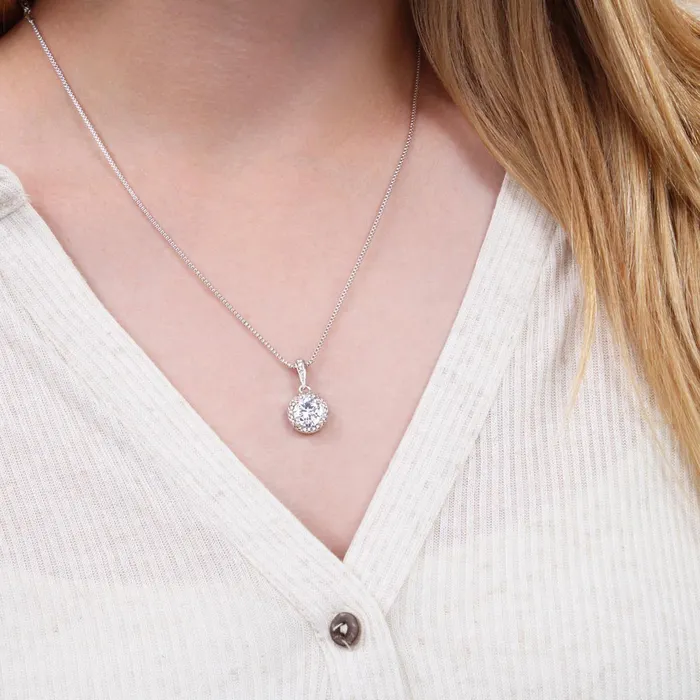 Customized Jewel Necklaces Elegant Crystal Pendant Necklace
