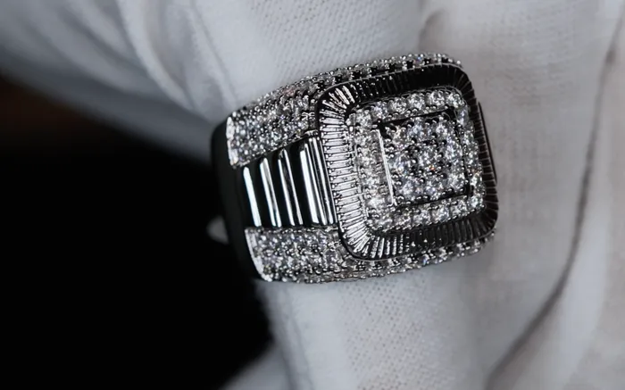 Iced Out Ring Mens Big Iced Out Ring Mens Diamond Hip Hop Ring Lab Diamonds London Rings