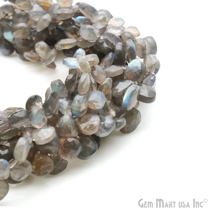 Labradorite Heart Beads 85 Inch Gemstone Strands Drilled Strung Briolette Beads Heart Shape 67mm GemMartUSA Necklaces Labradorite Heart Beads 85 Inch Gemstone Strands Drilled Strung Briolette Beads Heart Shape 67mm GemMartUSA Necklaces
