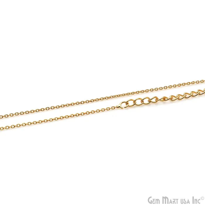 Link Chain Necklace 18 Inch With Lobster Claw Clasp GemMartUSA Necklaces Link Chain Necklace 18 Inch With Lobster Claw Clasp GemMartUSA Necklaces