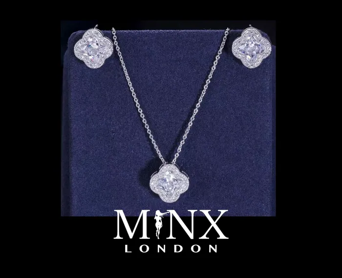 Minx London Necklaces Clover Necklace Four Leaf Clover Earrings Clover Pendant Diamond Clover Necklace Clover Earrings Four Leaf Clover Necklace Minx London Necklaces Clover Necklace Four Leaf Clover Earrings Clover Pendant Diamond Clover Necklace Clover Earrings Four Leaf Clover Necklace