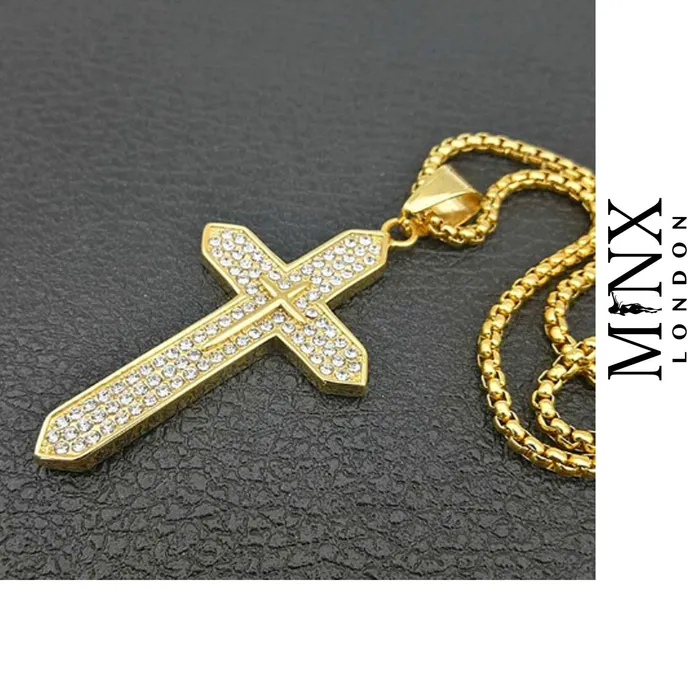 Minx London Necklaces Cross Necklace Cross necklace for Men Cross Necklace Women Cross Pendant and Necklace Cross Chain for Men Iced Out Cross Pendant Minx London Necklaces Cross Necklace Cross necklace for Men Cross Necklace Women Cross Pendant and Necklace Cross Chain for Men Iced Out Cross Pendant