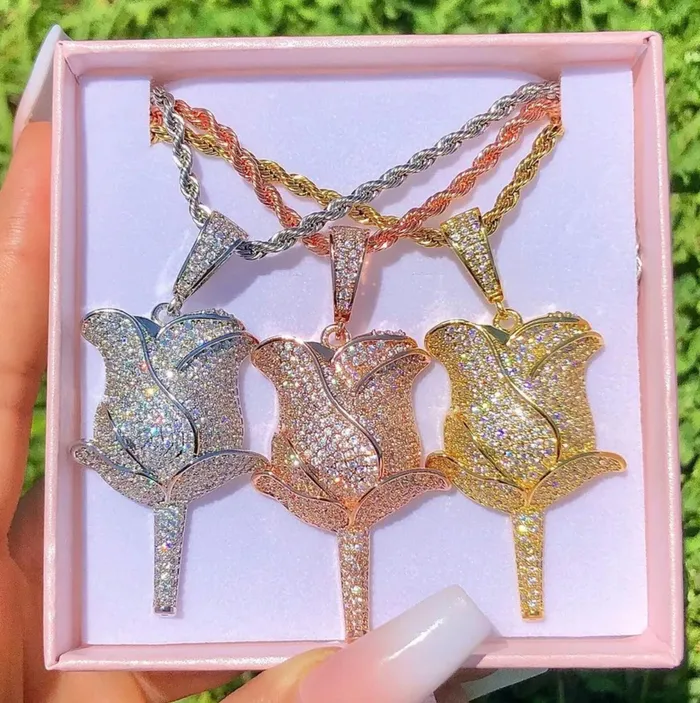 Minx London Necklaces Rose Pendant Diamond Rose Pendant Flower Pendants Diamond Pendant Iced Necklace Rose Necklace Hip Hop Chain Iced Jewellery Minx London Necklaces Rose Pendant Diamond Rose Pendant Flower Pendants Diamond Pendant Iced Necklace Rose Necklace Hip Hop Chain Iced Jewellery