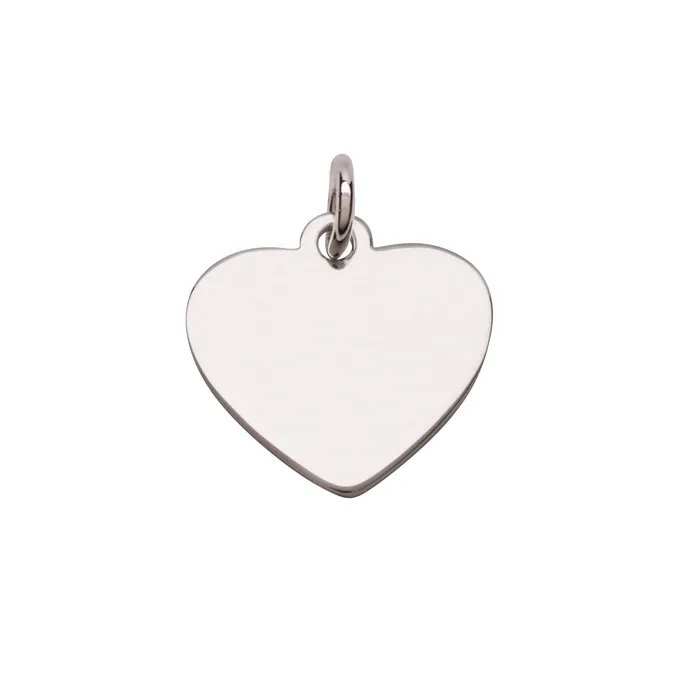 Necklaces Cherished Moments Jewelry Custom Engraved Heart Charms Necklaces Cherished Moments Jewelry Custom Engraved Heart Charms