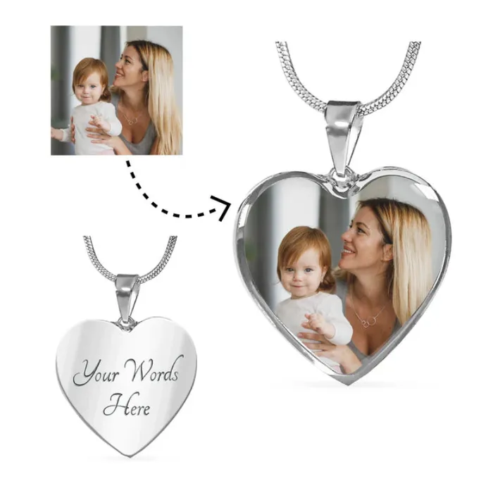 Necklaces Customized Jewel Personalized Cordate Pendant Necklace