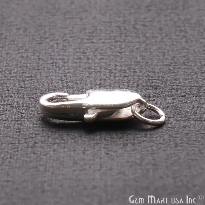 Necklaces GemMartUSA 5pc Lot Silver Pendant Necklace Swivel Clasp Necklaces GemMartUSA 5pc Lot Silver Pendant Necklace Swivel Clasp