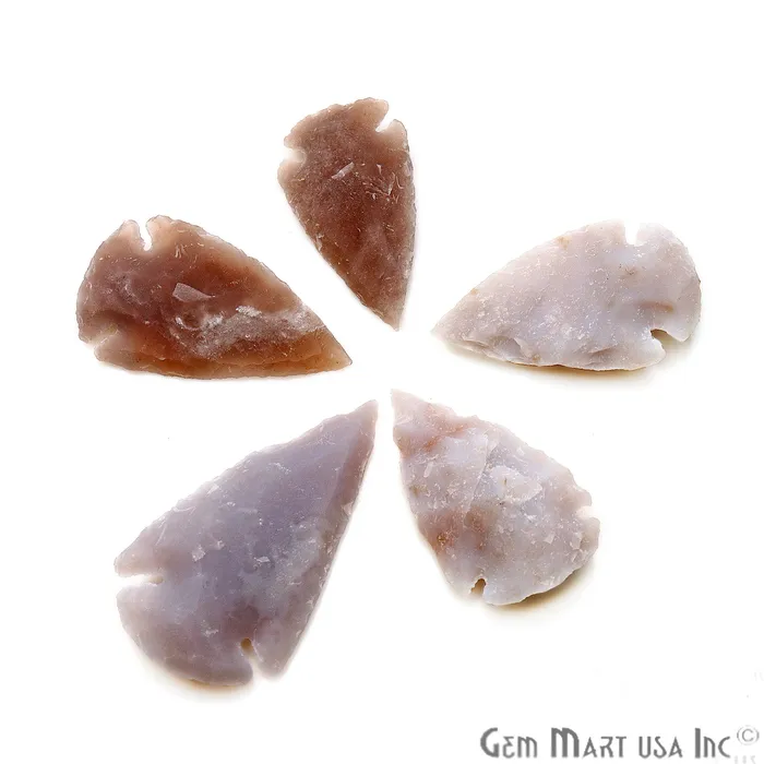 Necklaces GemmartUSA Arrowhead Cut Gemstones 40x23mm Handcrafted Stone Loose Gemstone DIY Pendant DIY Jewelry Necklaces GemmartUSA Arrowhead Cut Gemstones 40x23mm Handcrafted Stone Loose Gemstone DIY Pendant DIY Jewelry