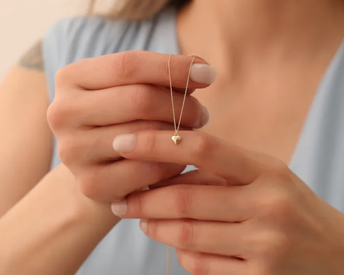 Necklaces Grace PK Delicate Heart Pendant