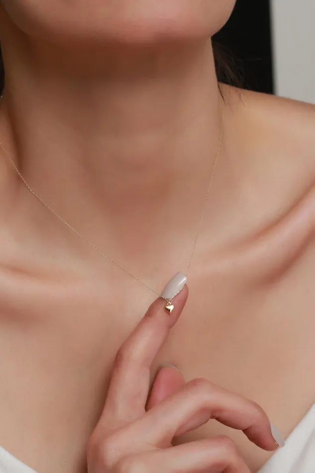Necklaces Grace PK Delicate Heart Pendant