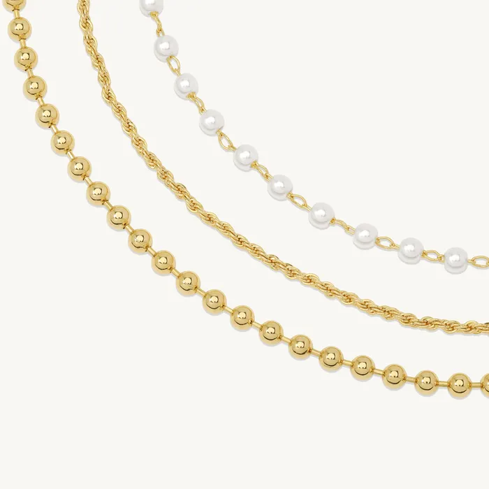 Necklaces Ideaure Jewelry Sonia Layered Chain Necklace