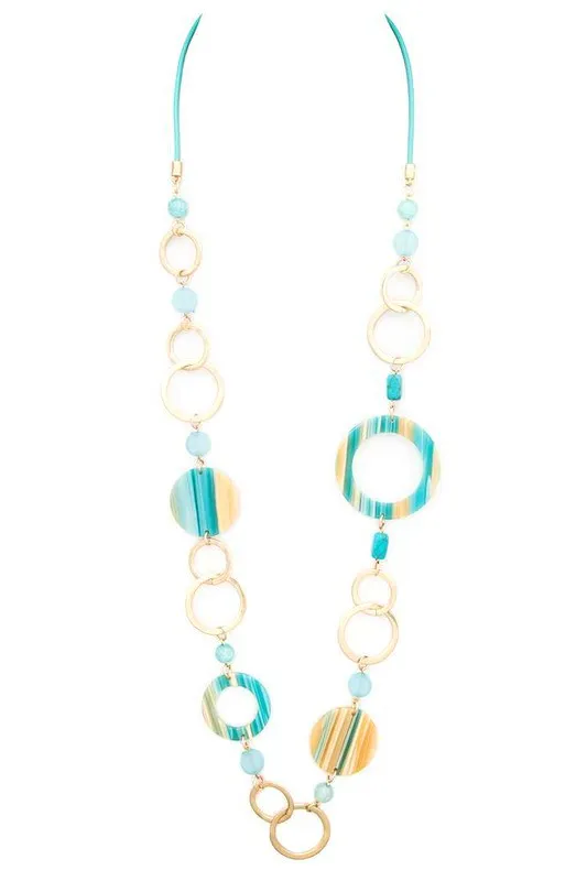 Necklaces LA Jewelry Plaza Mix Link Long Necklace Set