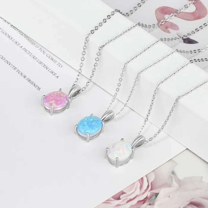 Necklaces My Zen Temple Elegance Opal Necklace
