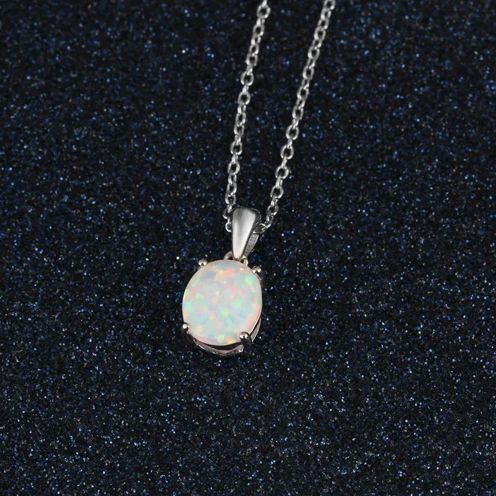 Necklaces My Zen Temple Elegance Opal Necklace