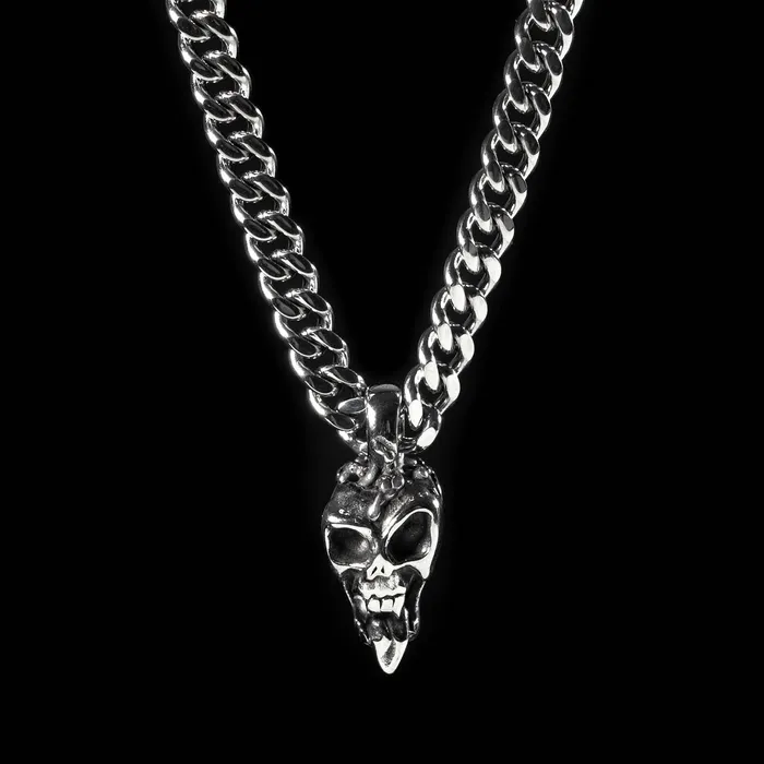 Necklaces Personal Fears Maggot Brain Pendant Chain
