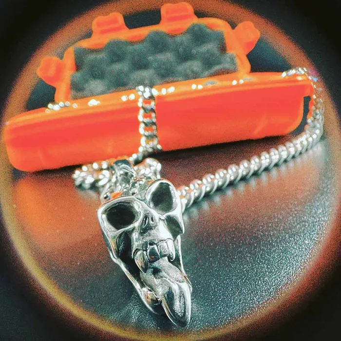 Necklaces Personal Fears Maggot Brain Pendant Chain