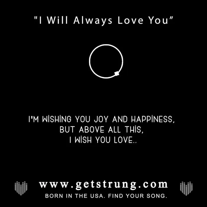 Necklaces Strung PURPLE HEART I WILL ALWAYS LOVE YOU