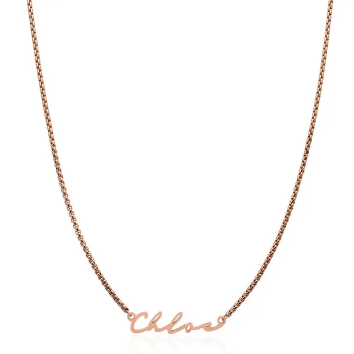 Necklaces Tailored Classy Signature Name Necklace With Chains Customized Jewel