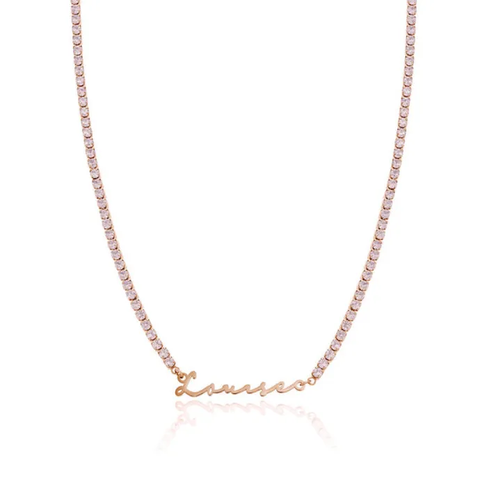Necklaces Tailored Classy Signature Name Necklace With Chains Customized Jewel