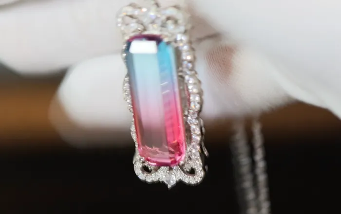 Necklaces Womens Necklace Aquamarine Diamond Necklace Blue Diamond Pendant Pink Diamond Pendant Pink Diamond Necklace Rectangle Necklace Lab Diamonds London