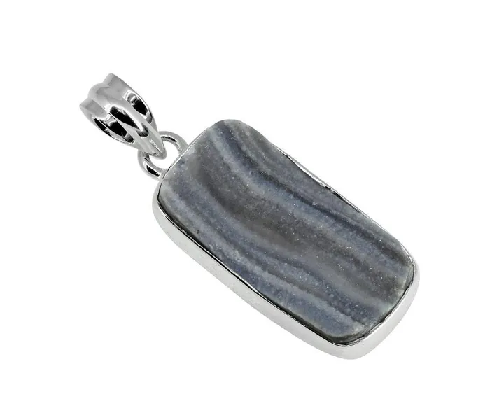 Necklaces YoTreasure 165 Desert Druzy Quartz Solid 925 Sterling Silver Chain Pendant Jewelry