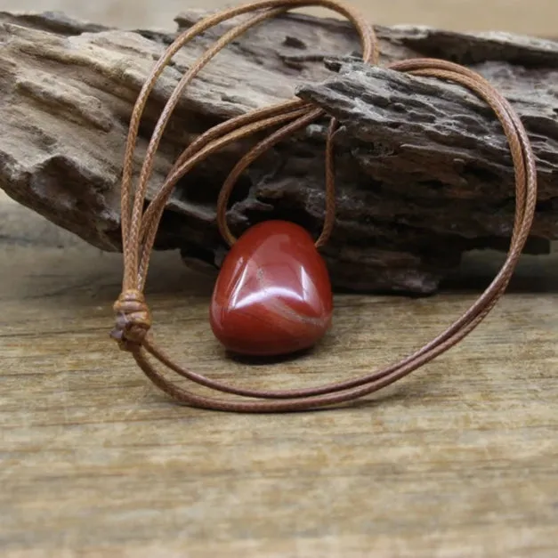 QingChengJewelry Store Necklaces Natural Stone Crystal Necklace