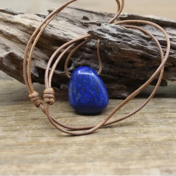QingChengJewelry Store Necklaces Natural Stone Crystal Necklace