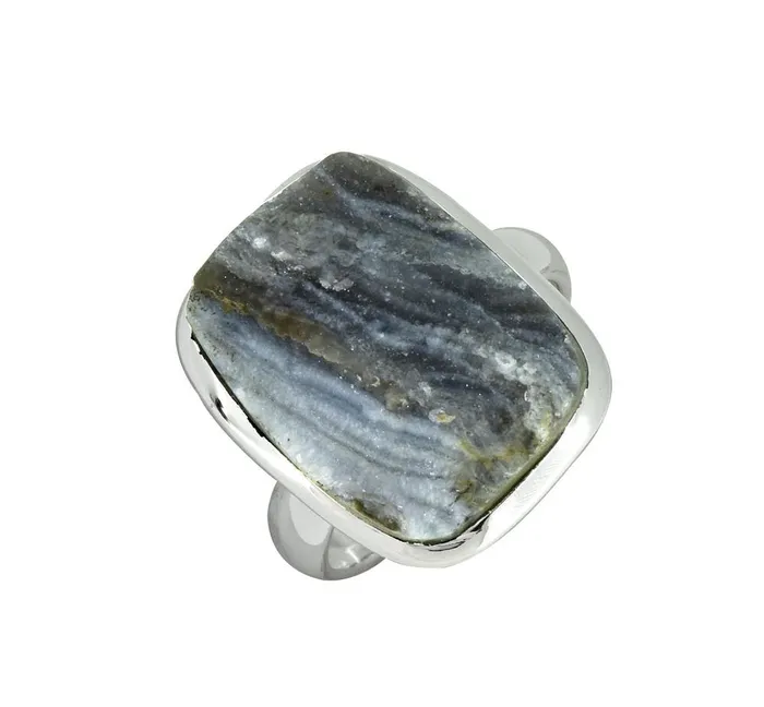 Rings YoTreasure Desert Druzy Solid 925 Sterling Silver Ring Jewelry