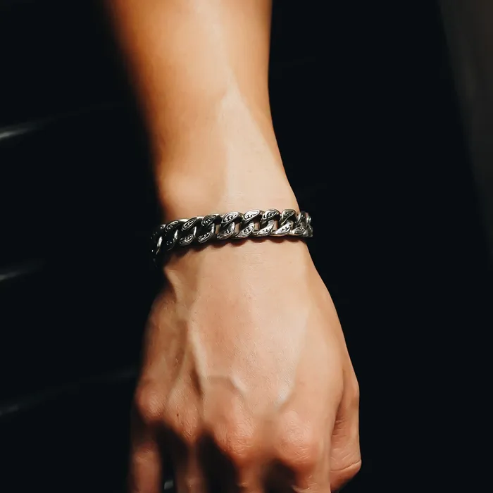 Ryan Christian Sari Cuban Link Bracelet 11mm Bracelets