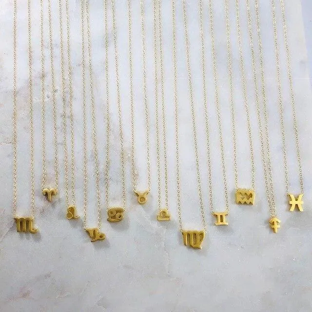 Sarah Belle Necklaces Leo Charm Necklace with Crystal